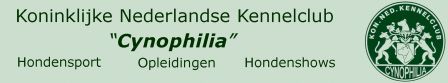 logotop KON-NED KENNELCLUB "Cynophilia"