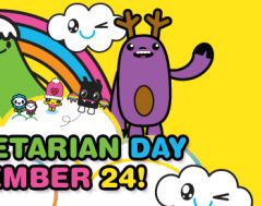 Hug a vegetarian day is september 24 !