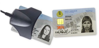Estonie : l'ID Card (Source : http://e-estionia.com)