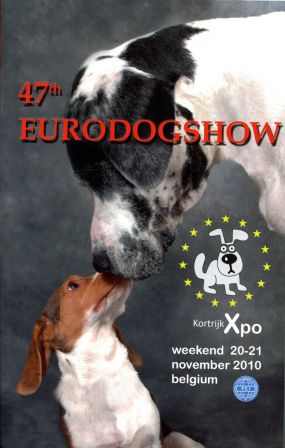 47th Eurodogshow - 21 novembre 2010 - Kortrijk Xpo/Courtrai - België/Belgique