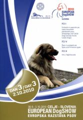 EUROPEAN DogSHOW - EVROPSKA RAZSTAVA PSOV - DAY 3 - 2.10.2010 CELJE - SLOVENIA