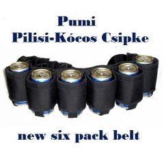 Pilisi-Kócos Csipke, the new puppies 6pack belt