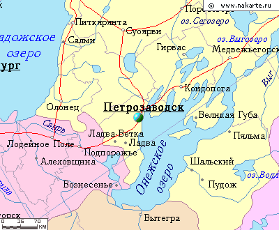 La ville d'Olonets, qui s'appellera plus tard Petrozavodsk, devient le chef lieu administratif de la région d'Olonets
