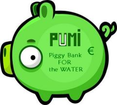 Piggy Bank for the WATER for Pumis