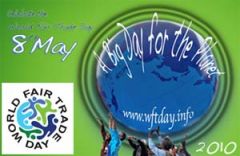 le samedi 8 mai est la Journée Mondiale du Commerce Equitable, promue par la WFTO, réseau mondial du commerce équitable.