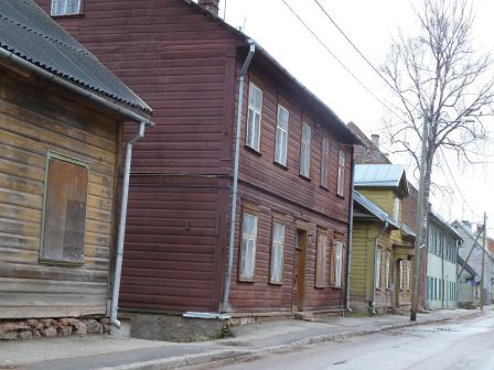à Tartu, un quartier ancien
